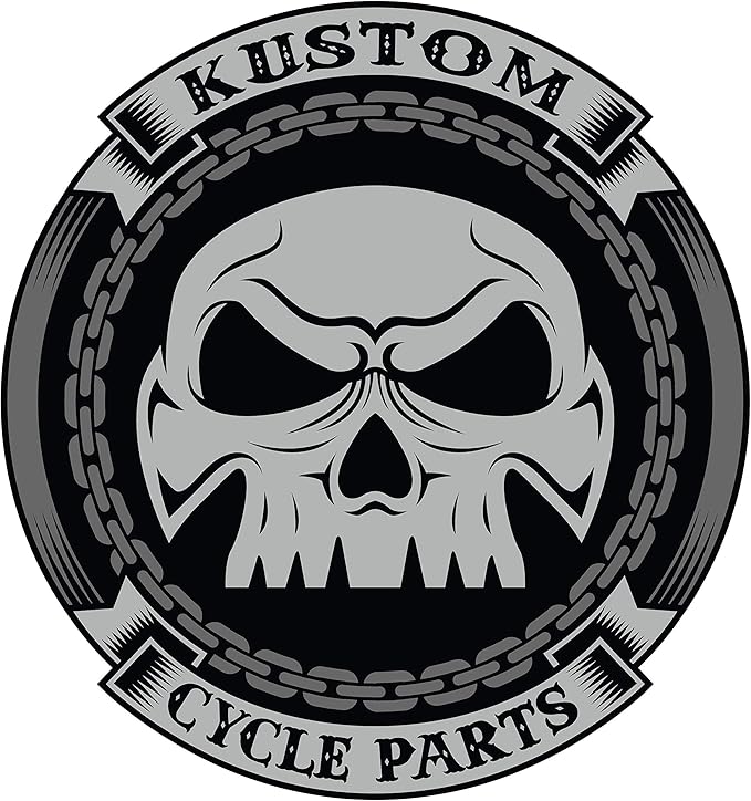 Kustom Cycle Parts Black and Grey American Flag Plastic Air Cleaner Console Insert! Compatible with 2024+ Harley Davidson Touring Street Glides & Road Glides
