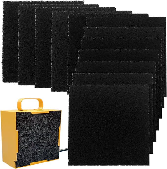 12 Pack Activated Carbon Filter Replacement Refills for KOTTO Solder Smoke Absorber Fume Ventilation Extractor, Compatible with ToolBud Solder Fume Extractor and Your DIY Fume Extractor