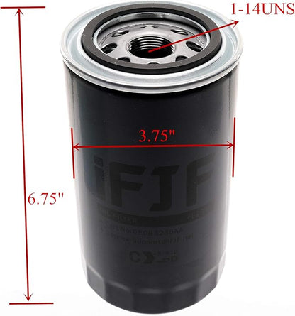 iFJF 5083285AA Oil Filter Replacement for Ram Truck 2500 3500 4500 5500 Diesel Engine 5.9L 1989-2008 6.7L 2007-2024 Replaces 5016547AA 5093092AA