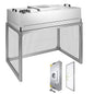 Vertical Laminar Flow-Hood Fan-Filter-Unit Yzzwer - FFU HEPA Filters for Class 100/ISO 5 Cleanliness in Clean Mycology and Mushroom Room 47.2" x 23.6" x 29" Working Area 110V