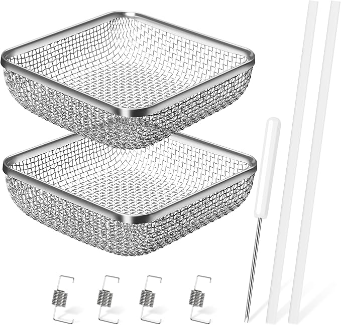 TONDA RV Furnace Vent Screen, Bug Screens Heater Vent Cover for Camper with Installation Tool and Silicone Rubber, Square 2 Pack