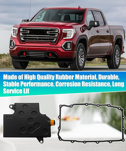 10L60 10L80 10L90 Transmission Filter Kit Fits for GMC Sierra 1500 Yukon, Chevy Camaro Silverado Suburban Tahoe, Cadillac CT4 CT5 CT6 Escalade, Replaces 2429435 TF937