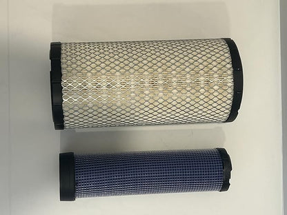 Engine Air Filters Compatible with Donaldson P828889 P829333 John Deere AT171853 AT171854 Caterpillar Cat Backhoe 110-6326 110-6331 Wix 46569 Case 222421A1 222422A1 Baldwin RS3545 Engine Filtration