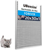 UBeesize 20x30x1 Reusable Electrostatic Air Filter HVAC AC Furnace Filter,MERV 8,Washable, Lasts a Lifetime,Permanent Air Filter,Breathe Fresher,Home And Office(Actual Size:19.5x29.65x0.82 Inch)