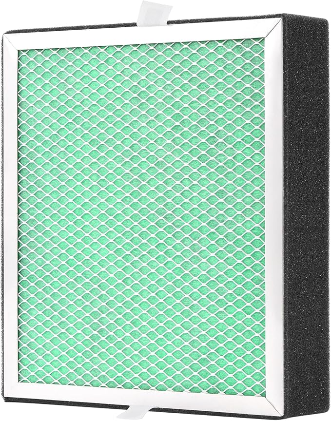Filter Replacement for Creality Fume Extractor, Activated Carbon Filter for Smoke Purifier, 99.97% Purification Rate, 10×8.26×1.2 inch