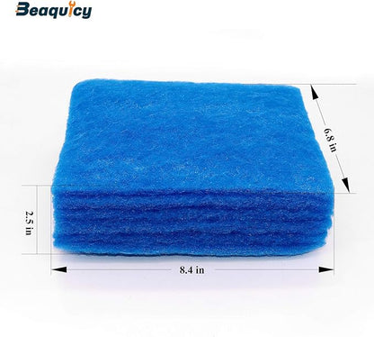Polyester Dryer Filter Vent Replacement Part by Beaquicy - Compatible with Bettervent Indoor Dryer Vent - Pack of 12