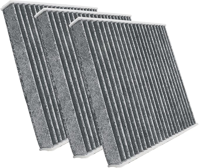 3 PACK QTC285 CABIN AIR FILTER for Camry,Corolla,Corolla,Highlander,Prius,RAV4,Tundra,4Runner,Avalon,Replacement for CF10285,CP285