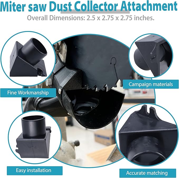 Replacement miter saw Dust Collector Attachment Fits DW708 Miter Saw (Type 1 & 3)