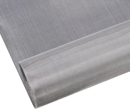 Stainless Steel Woven Wire Mesh 304 Stainless Steel Insect Screen Mesh, 20 Mesh 120 Mesh Air Vent Mesh Metal Woven Wire Mesh for Vent, Filter, Window & Garden