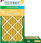 Filterbuy 14x24x2 Air Filter MERV 11 Superior Pet & Allergy Defense (2-Pack), Electrostatic Pleated HVAC AC Furnace Filters Replacement, Made in USA (Actual Size: 13.50 x 23.50 x 1.75)