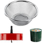 5" Rain Barrel Screen Kit with Hole Saw Tool - Complete Aluminum Mesh Cover & DIY Filter for Easy Rainwater Collection from Gutters