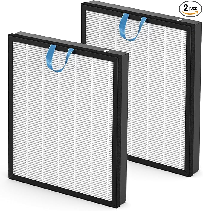 Vital 200S-P Replacement Filter Compatible with LEVOIT Vital 200S and Vital 200S-P Air Purifier, Vital 200S Filter for Home Large Room, Vital 200S-RF, 2 Pack, White