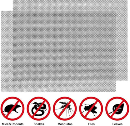 20 Mesh Stainless Steel Woven Wire, High-Density Ventilation Protecting Mesh, Rodent & Pest Proof Screen for Air Vents, Garden Enclosures, Window Screens, HVAC Filters