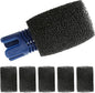 Tail Sweep Pro with Scrubber, Tail Sweep Pro TSP10S Replacement for Polaris 280, 380, 360, 3900 Sport, 180, 1 Tail Sweep Pro with 6 Foam Scrubber for Polaris Pool Cleaner Parts