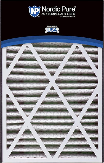 Nordic Pure Air Bear Cub 16x25x3 (Actual Size: 15 13/16 x 24 5/16 x 3) Replacement 266649-101 MERV 15 Air Filters 3 Pack