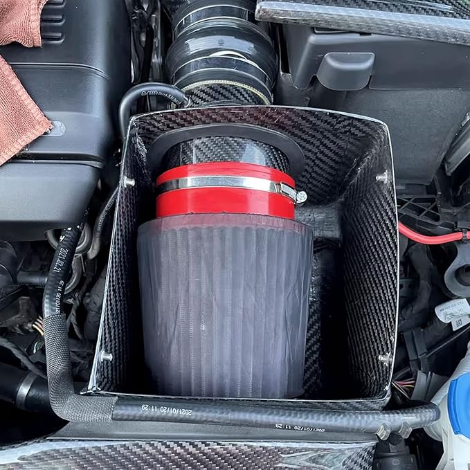 Air Filter Protective Cover, Universal Air Intake Filter Sock Cover Air Cleaner Protective Cover forHigh Flow Air Intake Filters (Small)