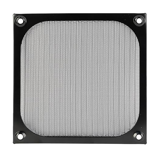 Silverstone Technology FF126 Pack of Four (4) 120mm All-Stainless Steel Filter kit, SST-FF126B