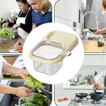 Sink Filter Basket, Efficient Drainage Design, 150g, Suction Cup Sink Rack, Kitchen Drain Basket, Compact & Space-Saving, for Home, Apartment, Restaurant, Dorm, Fruit, Vegetable, Pasta