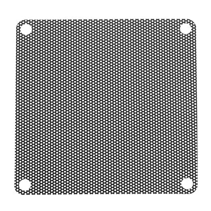 MECCANIXITY 20PCS PC Dust Filter, 80mmx80mm PVC Computer Case Cooler Dustproof Mesh Cover Fan Grills for Computer Chassis Speaker, Black