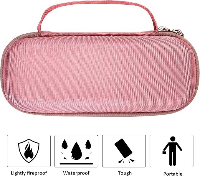 co2CREA Hard Case compatible with Pure Enrichment PureZone Mini Portable Air Purifier (Blush Case)