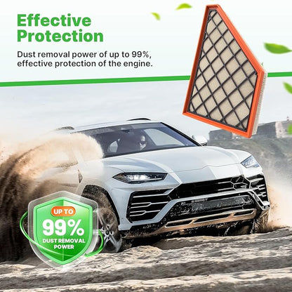Engine+Cabin Air Filters Fit for 2018-2025 2026 Traverse, 2019-2026 Blazer, 2017-2026 Acadia, 2018-2026 Enclave, 2017-2026 XT5, 2020-2026 XT6 Engine Air Filter Accessories CF11966 CA12166