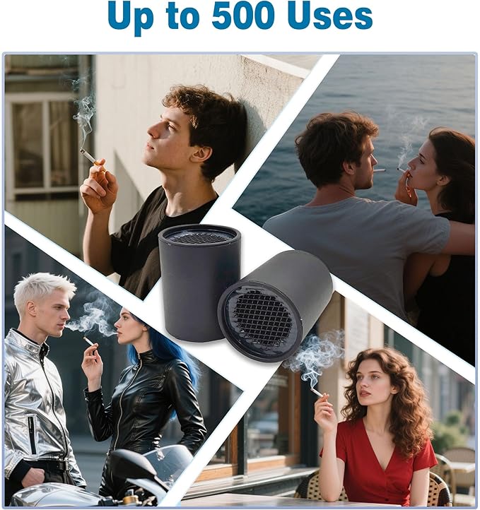 xcivi 2-Pack Air Filter Replacement Cartridges Compatible with Sploofy Personal Smoke Air Filter, Replacement Ideal, Cartridges for Personal Smoke