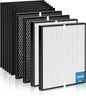 10 Pack AD3000 Replacement Filter Compatible with 3000 Air Purifi-er, with 2 main filter + 2 Activated Carbon filters + 6 Carbn Pre-Filters