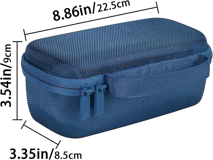 co2CREA Hard Case compatible with Pure Enrichment PureZone Mini Portable Air Purifier (Blue Case)