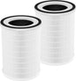 True HEPA KILO Filter For Afloia KILO, KILOPLUS, KILOPRO, MIRO, MIRO PRO and for MORENTO MR-Kilo, Kalo Air Purifier, 360° 3-Stage Filtration for Home Bedroom Large Room Odor Dust Pollen Smoke, 2 Pack