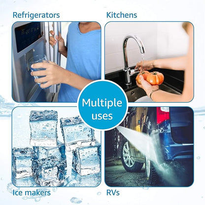 AQUACREST RC 3 EZ-Change Premium Under Sink Water Filter, Replacement for all Culligan EZ Change Water Filter Systems, Including RC-EZ-3, IC-EZ-3, US-EZ-3, RV-EZ-3, RC-EZ-1, RC-EZ-4, 2000 Gallons
