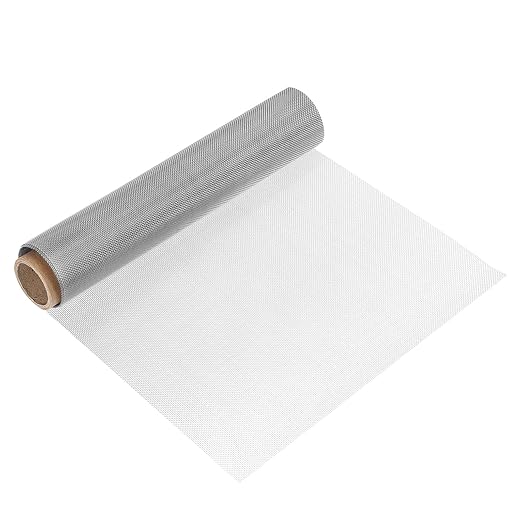 uxcell 20 Mesh 39" x 12" Woven Wire Mesh, 304 Stainless Steel Air Vent Filter Screen, Window Screen Mesh for DIY Projects Vents Cover Filtration Animals Fence