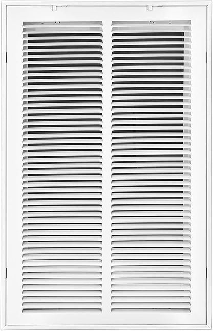 Venti Air 14" X 24" Steel Return Air Filter Grille - Removable Face/Door for 1 inch Filters - HVAC Duct Cover Grill (2-3 Business Day Delivery) [Outer Dimension: 16.5"W X 26.5" H]