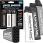 VapeVac (Registered AMZ Brand) – Pocket Sized Personal Air Filter for Discreet Output Reduction | Minimizes Odor, Keeps Air Fresh | Not an Emission Device – 500+ Uses (3-Pack)