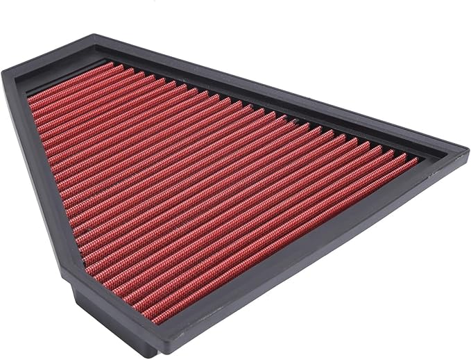 2332 Air Filter Aluminum Washable Reusable High Performance Air Filter Panel Replacement Engine Protection Accessory for Automotive Vehicles