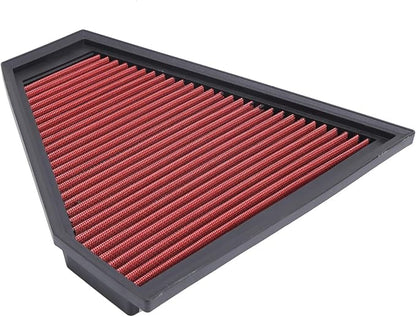2332 Air Filter Aluminum Washable Reusable High Performance Air Filter Panel Replacement Engine Protection Accessory for Automotive Vehicles