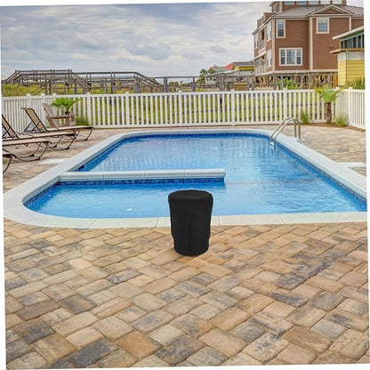 Mikikit Outdoor Pump Protective Cover Insulated Filter Cover for Garden Pump Versatile Use Pools Ponds Easy Setup