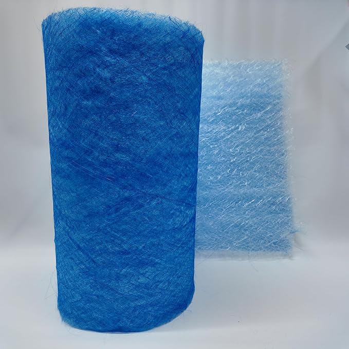 AUC Paint Spray Booth Exhaust Filter Roll, 20.5" x 300ft,18 Gram Fiberglass Paint Arrestor for Filtering Overspray Particles in Auto Body Shop & Refinish Booth