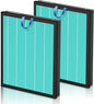 Vital 200S Smoke Remover Replacement Filter for LEVOIT Vital 200S and Vital 200S-P Air Purifier, True HEPA and Activated Carbon Filter, Vital 200S-RF-SR, 2 Pack, Blue