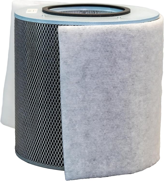 Austin Air Bedroom Machine 5 Stage Replacement Filter, White – Zeolite with HEGA cloth, Air Filters for Home, and Carbon Filter Replacement for Superior Air Quality, Model FR402