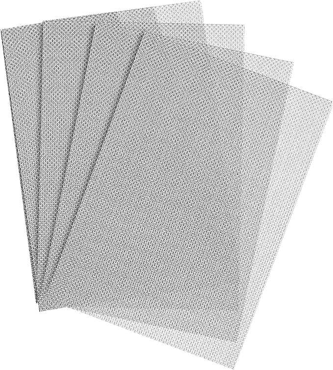 Wire Mesh Sheets Stainless Steel Woven Meshes Screen Filter Panels Vent Metal Rodent Mesh Gauze Net for Mice Rodent Proof Rat Insect for Garden Home 21x30 CM