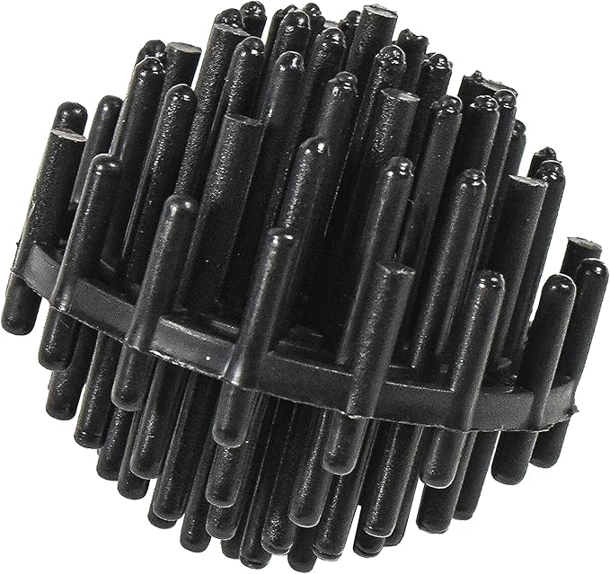 HQRP 50 pcs Bio Balls Filter Media 1.5 Inch - Large Bio Ball for Aquarium, Pond, Waterfall, Fountain Filter Media in Mesh Bag with Zipper