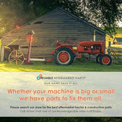 RAParts 3115569R2 Inner Air Filter Fits Case-IH Tractor Models 385 484 485 +