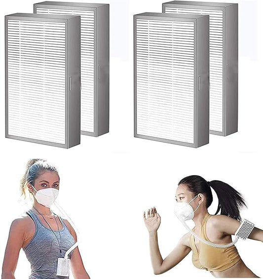 (4-Pack) Filter Compatible with Rsenr R18 and BROAD AirPro Filter,Compatible R18 and BROAD FB2 Electric AirPro Accessories