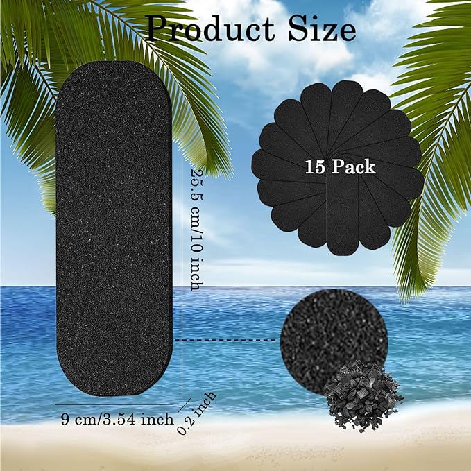 15 Pcs Ceiling Fan Filters for Blades, Easy-Stick Activated Coconut Shell Carbon Air Filte,Universal Ceiling Fan Air Purifiers for Common Household Contaminants