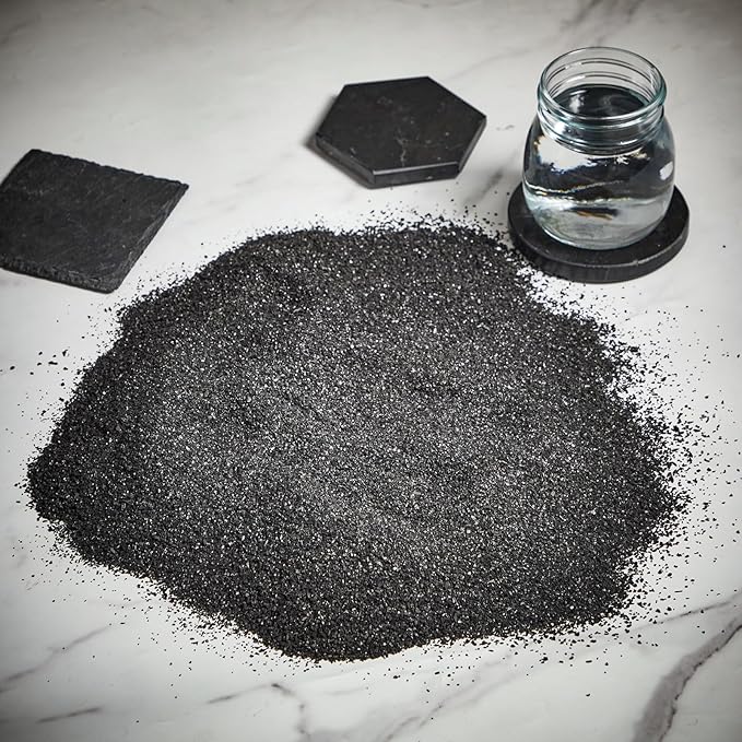 10lbs Activated Charcoal Powder Bulk Granular Activated Carbon (Gac) Coconut Charcoal Pellets for Water Filtration Air Filter(0.02 x 0.07 Inch)