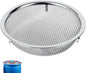 6" Rain Barrel Screen Filter for Rain Barrels, Premium 304 Stainless Steel Barrel Filter, Long-Lasting Durability -Kitchen Wash Colander -Soil Sifter, for Keep Mosquitos&Debris Outside, Fruit Draining