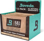 Boveda 58% Two-Way Humidity Control Packs For Storing 1 lb – Size 67 – 12 Pack – Moisture Absorbers for Storage Containers – Humidifier Packs – Individually Wrapped Hydration Packets