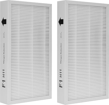 F1 Filter Allergen Reduction, Replacement Filter Compatible with Filtrete C01 T02 Room Air Purifier FAP-C01-F1 and FAP-T02-F1,2 Pack
