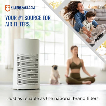 Filters Fast Compatible Replacement for White Rodgers 16x26x5 Air Filter MERV 8 F825-0548 Pleated AC Furnace, Actual Size: 16.12 x 25.75 x 4.87, 2-Pack