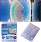Fluorescent Light Covers - Classroom Covers for Ceiling Lights, 1 PCS 4 x 2 Feet Magnetic Light Filters, Classroom, Office Decor (Blue Sky - Rainbow)